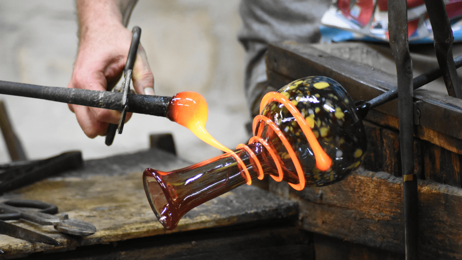 Glasbläserei